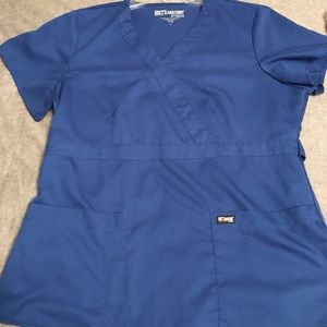 7 Scrub Tops: Color ~ Galaxy Blue